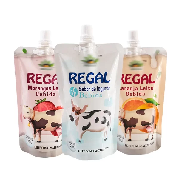 Customized beverage stand up spout bag (4)
