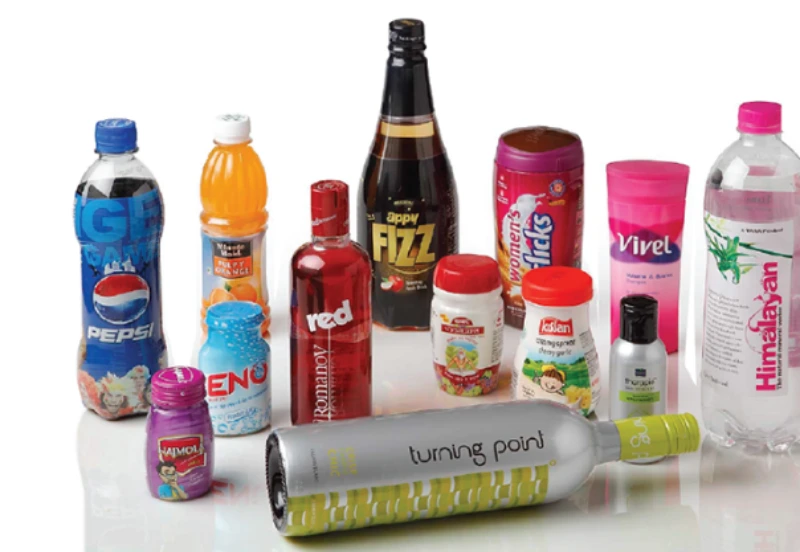 Shrink sleeve label Packaging — Food and beverage industry