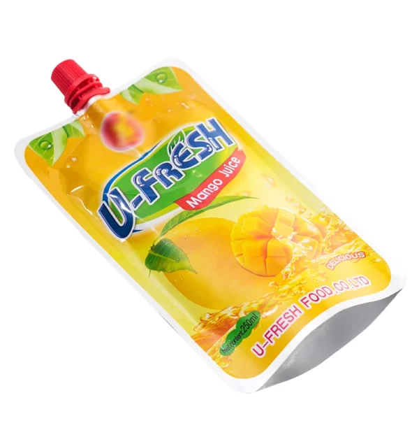 Spouted Stand up Pouch for Custom Flexible Beverage Packaging​ - Image 2