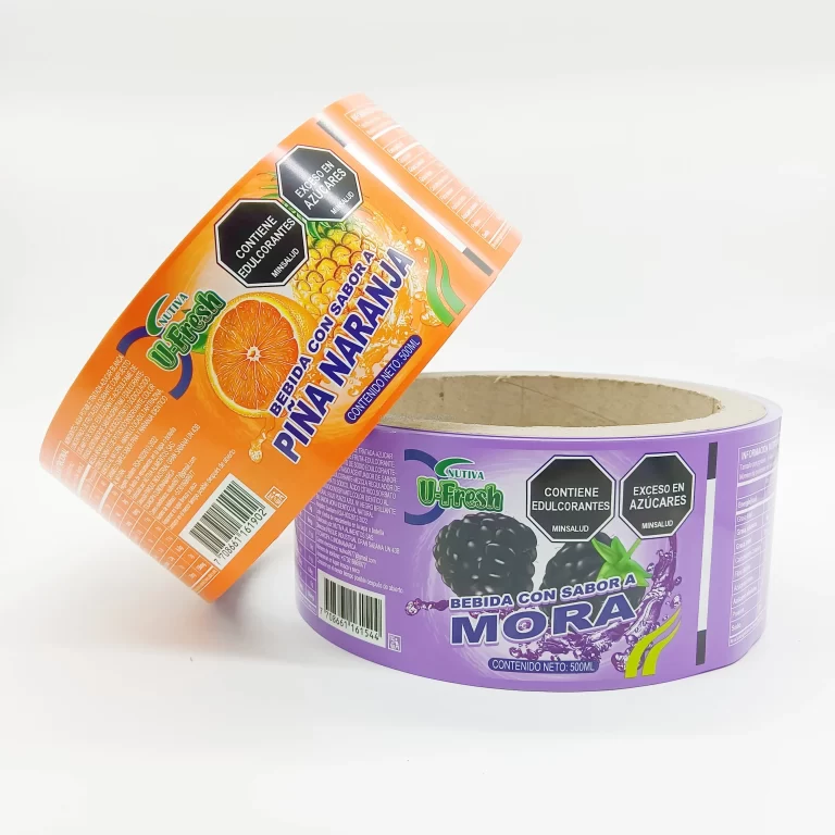 custom BOPP water bottle label