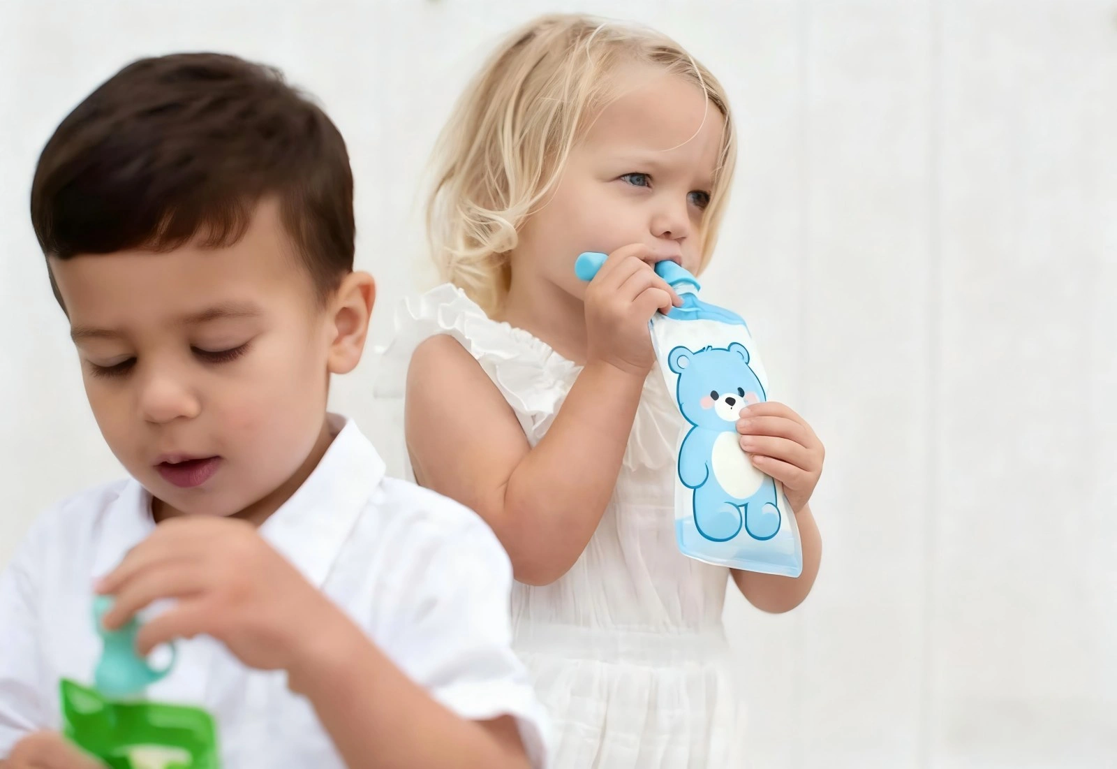 spout pouches to suit different age groups