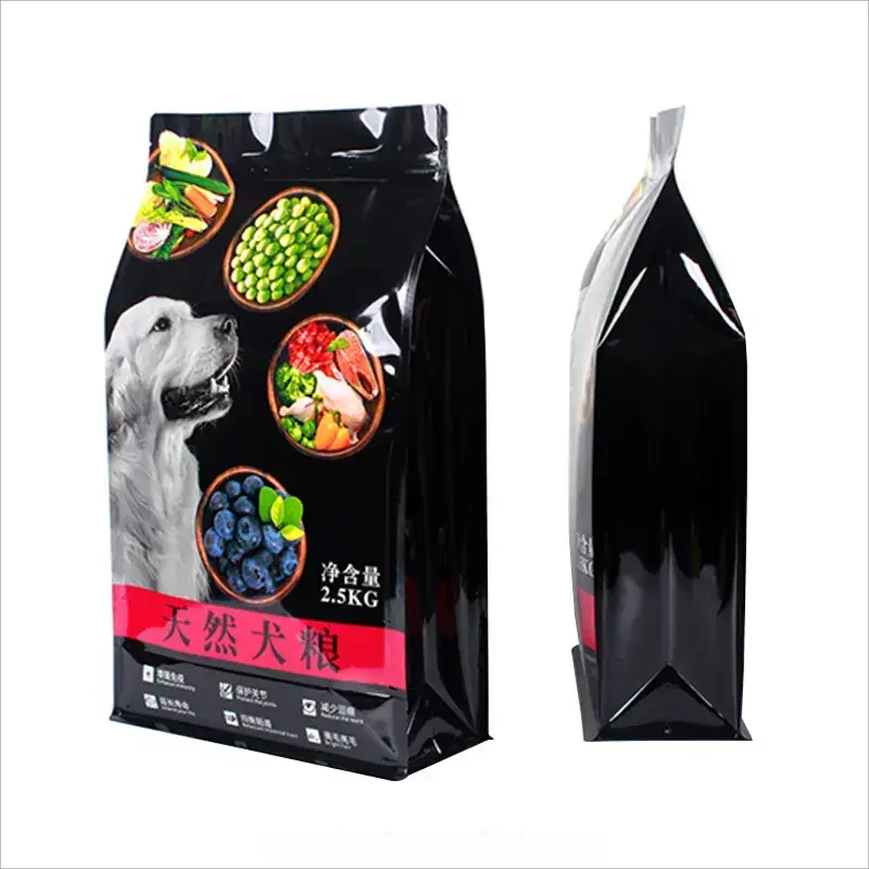 pet food flat bottom pouch