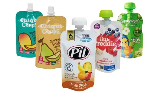 spout pouch in food applications