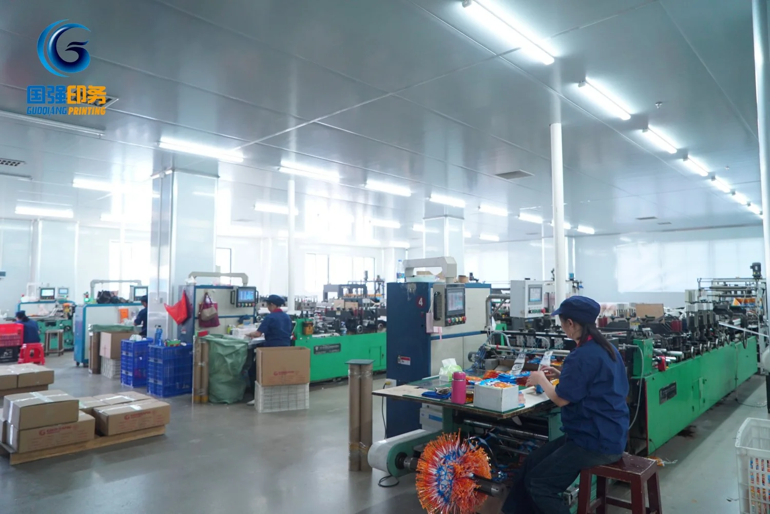 GQ PACK's spout pouch manufacturing factory