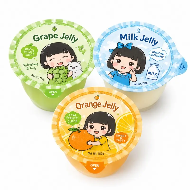Custom Jelly Cup Sealing Film