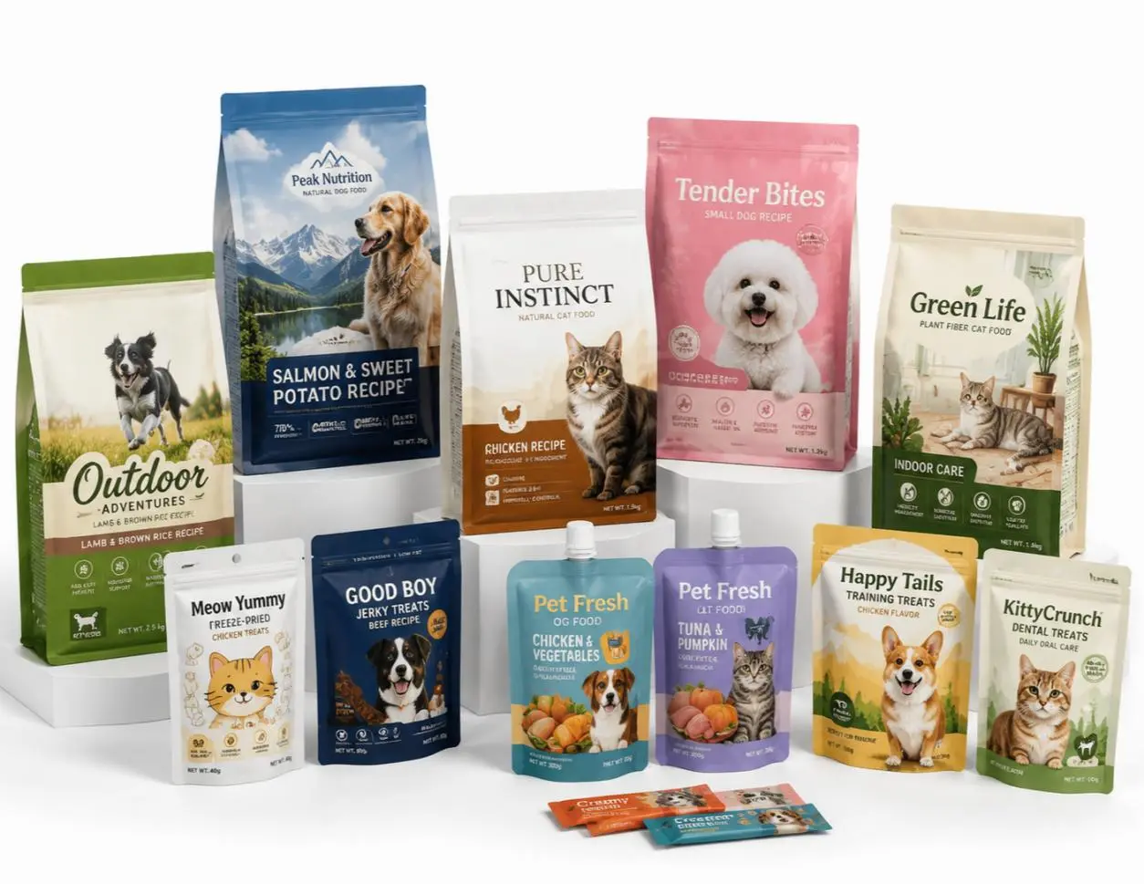 Custom Pet Food Packaging