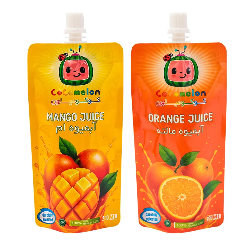 Custom Spout Pouches for Juices and Beverages (2)