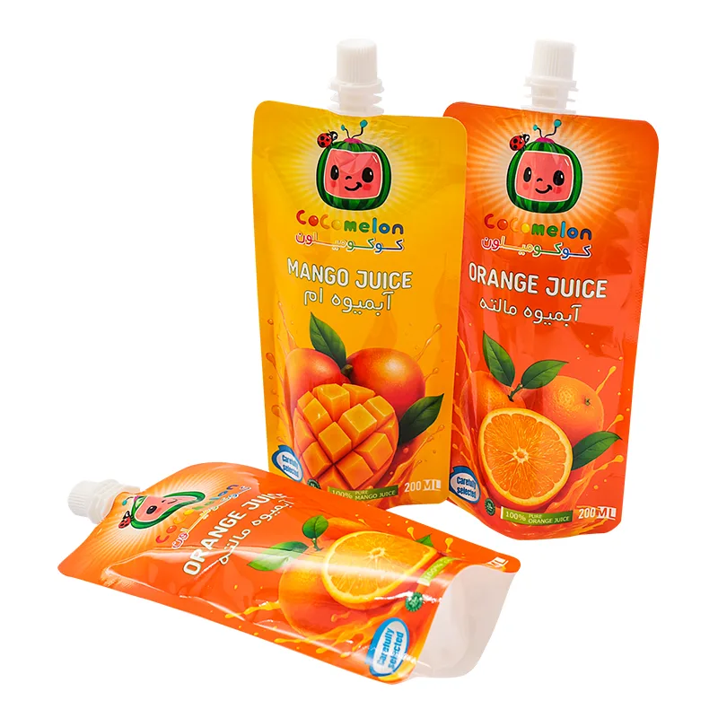 Custom Spout Pouches for Juices and Beverages (3)