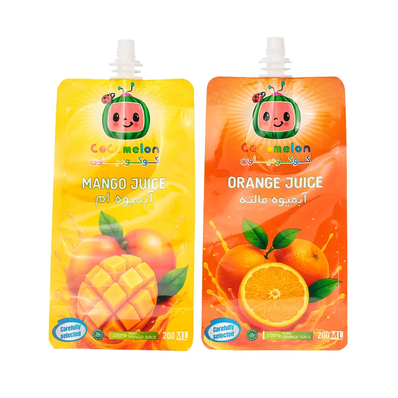 Custom Spout Pouches for Juices and Beverages (4)