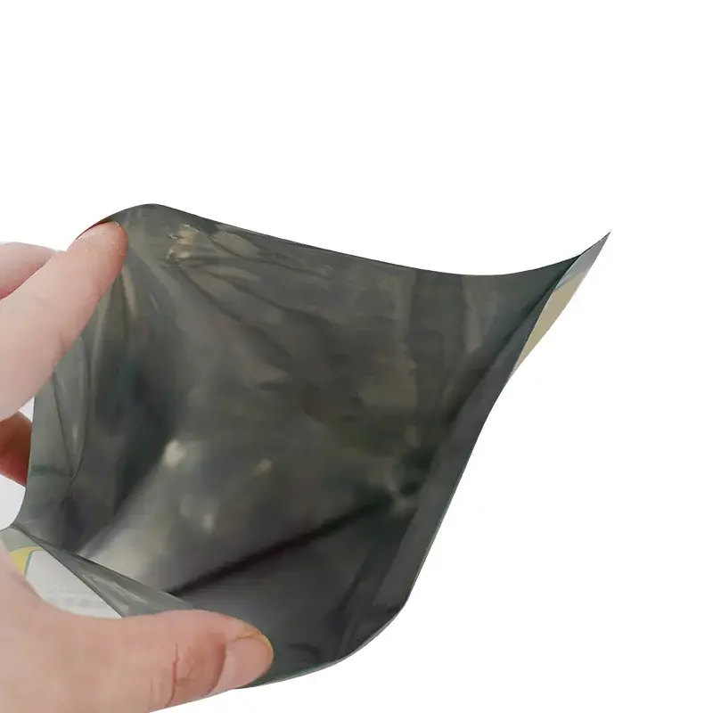 aluminum foil layer of a 3-side seal bag