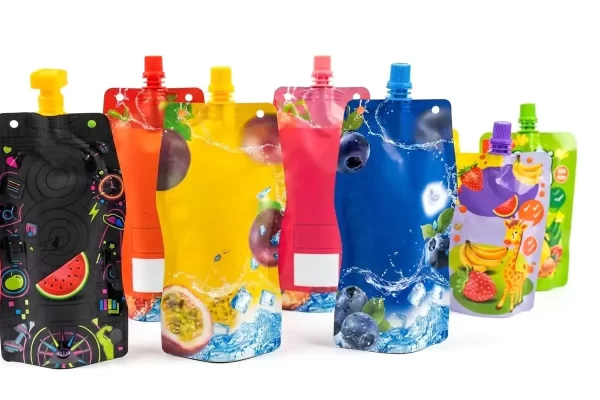 acidic beverage packaging flim structure