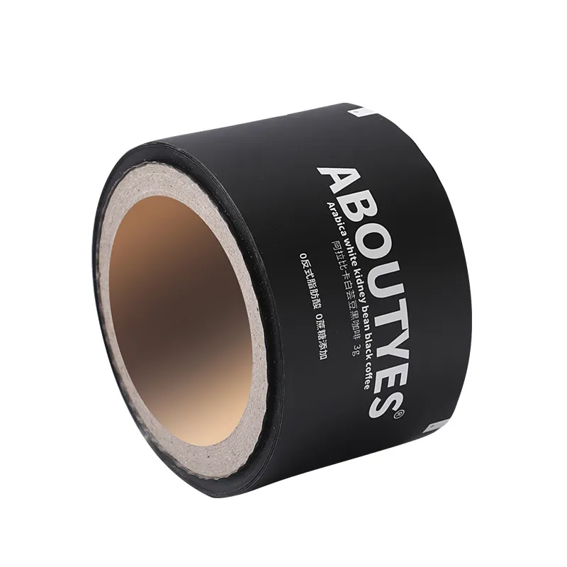 custom coffee packaging film roll sachet4