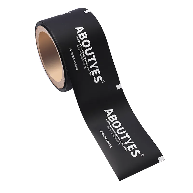 custom coffee packaging film roll sachet5