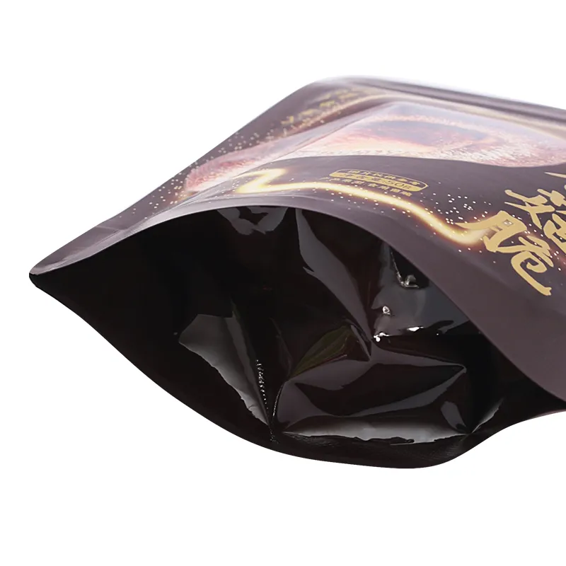 custom matte snack stand up pouch4