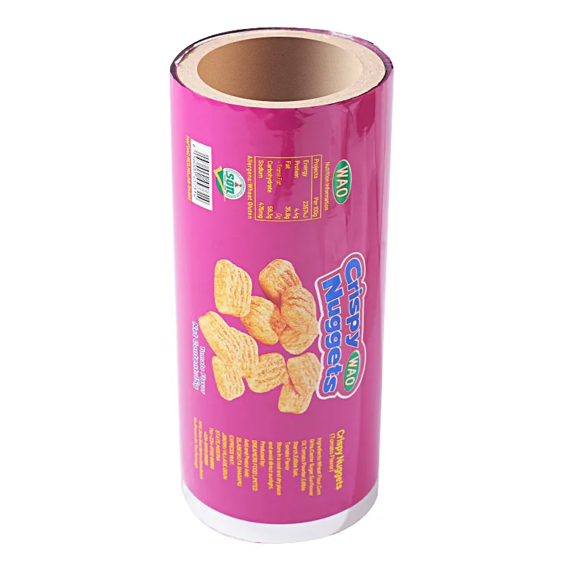custom puffed food packaging film 2