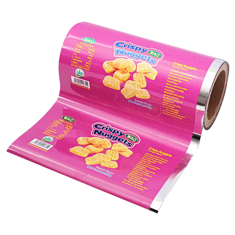 custom puffed food packaging film 4