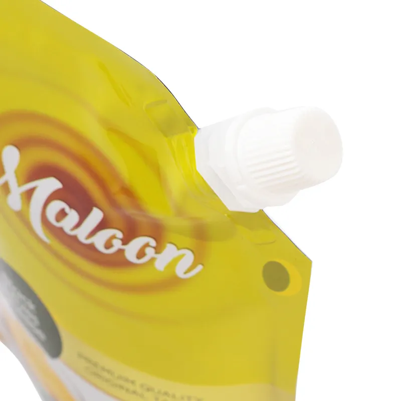 custom sauce spout pouch 4