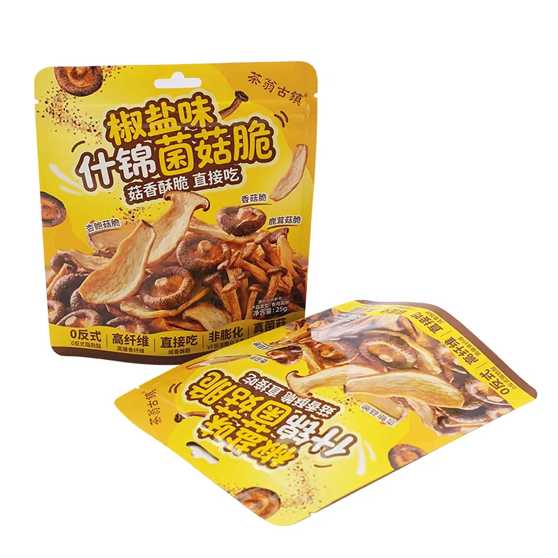 custom snack stand up pouch factory2